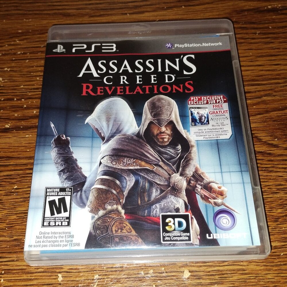 Assassin's Creed: Revelations (Sony PlayStation 3, PS3, 2-Disc version, 2011)